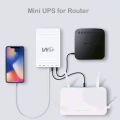WGP Mini UPS for Wifi Router, Onu, CCTV & Mobile Power bank. 5v, 9v, 9v, 12v, 12 Volt.. 