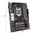 MACHINIST H97M PRO LGA 1150 Motherboard M-ATX Support DDR3 RAM Intel Core I3 I5 I7 E3 CPU SATA3.0 USB3.0 NVME NGFF M.2. 