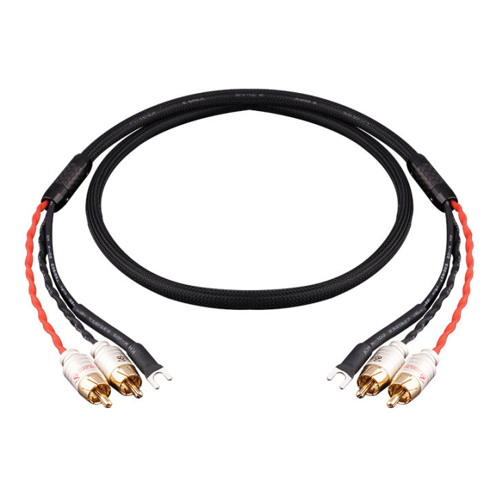 Audio%202RCA%20Cable%20with%20Ground%20Wire%20Black%20tape%20player%20LP%20Vinyl%20Record%20Player%20Amplifier%20Chassis%20Gold%20Plated%20plug%20-%20Image%205