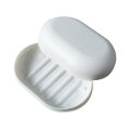 Plastic Bathroom Shower Soap Box With Lids Travel Portable Small Soap Tray Dish Storage Holder Plate Home Soap Container. 