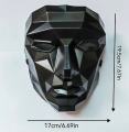 Squid Game Mask  | Squid game costume| Front Man & Guard Masks (Circle, Triangle, Square) - Squid Game Mask - Premium Quality Cosplay Costume - squid game mask. 