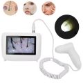 50X/200X Portable Skin Analyzer Machine 5 inch Scalp Detector Hair Follicle Oil Moisture Tester Skin Care Monitor Rechargeable. 