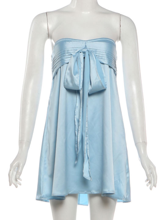 Sisterlinda%20Women%20Sweet%20%20Satin%20Dress%20Chic%20Elegant%20Bow%20Patchwork%20Sleeveless%20Summer%20Trend%20Vacation%20Party%20Club%20Fashion%20Bodycon%20-%20Image%206