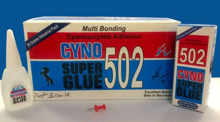 Cyno 502 Super Glue Elfy 50 Gram Full box of 10 Pcs (50 Gram x 10 Pcs ) Quick dry best product جوڑے ہر چیز مضبوطی سے