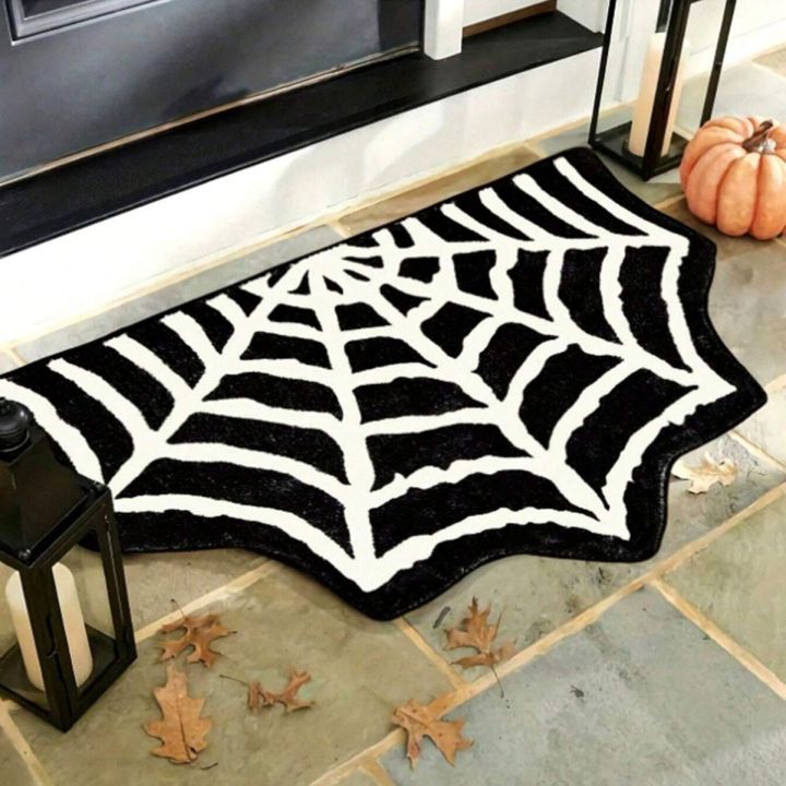 Halloween%20Decoration%20Bat%20Shaped%20Bathroom%20Rug%20Black%20Non%20Slip%20Floor%20Mat%20for%20Living%20Room%20Halloween%20Indoor%20Decor%20Carpet%20Prop%20-%20Image%203