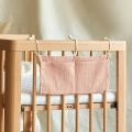 Multifunctional Newborn Bed Headboard Organizer New Portable Baby Crib Storage Bag For Kids Baby Bedding Diaper Bag. 
