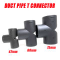 42mm 60mm 75mm 90mm 1 Vavles Flap Air Vent Ducting T Piece Pipe Joiner Connector For Webasto Eberspaecher Diesel Parking Heater. 
