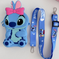 2026 New Stitch Silicone Coin Purse Cute Mini Wallet Crossbody Shoulder Bag for Kids Girls Accessories  Coin Purse Wallet. 