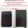 Rfid Smart Credit Card Holder Wallets Metal Slim Pop Up Minimalist Men Wallets Black Male Purse Money Bags Carteira Masculina. 