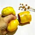 Handmade Crispy Pudding Shape Crackle Squeeze Toy Crunchy Filler Inside Squishy Ball Anti-anxiety Stress Relief Fidget Toy Adult.