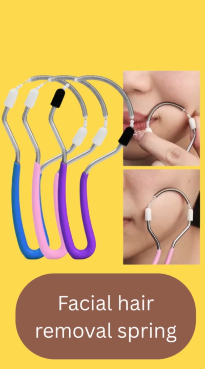 Facial hair removal spring EpicCare remover tweezer stick