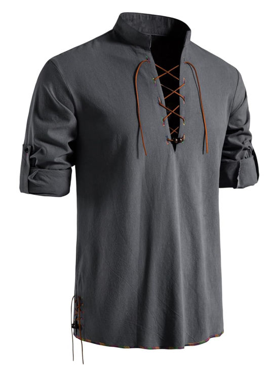 Men's%20retro%20tie%20copper%20hole%20beaded%20shirt,%20medieval%20Viking%20hippie%20style%20long-sleeved%20top,%20Halloween%20costume,%20role-playing%20costume%20-%20Image%207