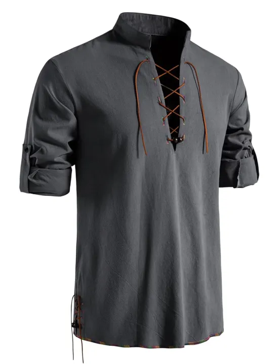 Men's%20retro%20tie%20copper%20hole%20beaded%20shirt,%20medieval%20Viking%20hippie%20style%20long-sleeved%20top,%20Halloween%20costume,%20role-playing%20costume%20-%20Image%207