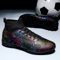New Men Football Boots Breathable Sport Training Soccer Shoes Cleats Sport Outdoor TF Futsal Match Turf Grass Drop Shipping. 