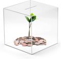 Piggy Banks for Adults (2023 Upgraded Version), Clear Acrylic Money Saving Bank Break to Open, Can Only Save That Cannot Be Take. 