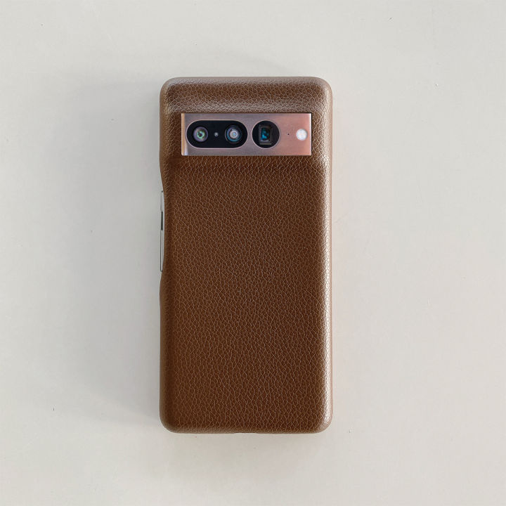 Comfortable%20Leather%20Phone%20Case%20For%20Google%20Pixel%208%207%206%20Pro%205%207a%206a%204a%204%20XL%20Luxury%20Lichee%20Pattern%20Back%20Cover%20-%20Image%207