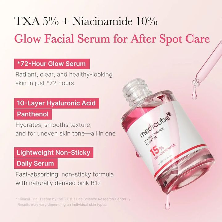 medicube%20TXA+Niacinamide%2015%25%20Glow%20Facial%20Serum%20for%20After%20Spot%20Care%2030ml%20By%20BlissCart%20-%20Image%202