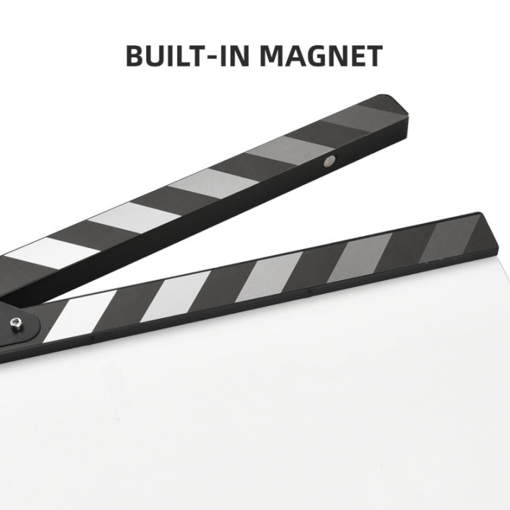 Acrylic%20Clapperboard%20Film%20Clapboard%20Movie%20Director's%20Slate%20Cut%20Action%20Scene%20Clapper%20Board%20Film%20Slate%20Dry%20Erase%20Clapperboard%20-%20Image%203