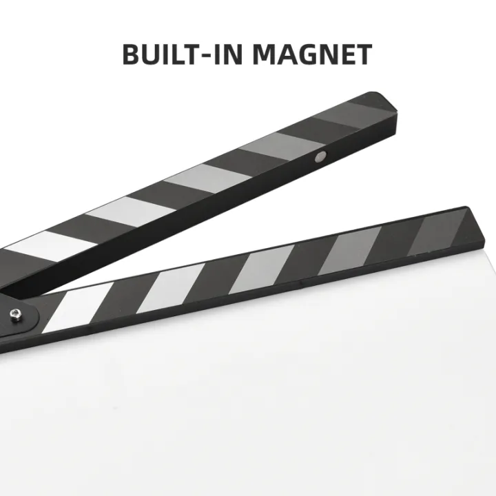 Acrylic%20Clapperboard%20Film%20Clapboard%20Movie%20Director's%20Slate%20Cut%20Action%20Scene%20Clapper%20Board%20Film%20Slate%20Dry%20Erase%20Clapperboard%20-%20Image%203