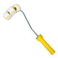 1PC Curved Pipe Brush With Roller Professional Pipe Paint Roller Kit For 1 1/4" To 2 1/4" Diagonal Pipe Or Cylindrical Products. 