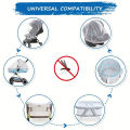 Summer Stroller Mosquito Net Baby Cart Cover Insect Netting Large Size Baby Walker Universal Mosquito Net Stroller Accessories. 