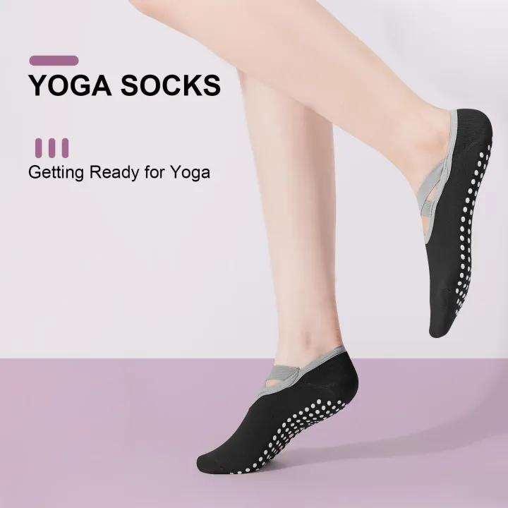 4-pack%20women's%20Pilates%20socks,%20non%20slip%20yoga%20socks,%20strong%20grip%20socks,%20suitable%20for%20ballet,%20dance,%20exercise,%20and%20hospital%20-%20Image%206