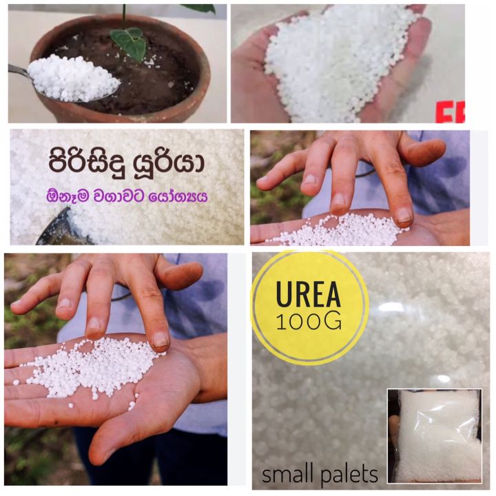Fertilizer of urea,100g for your home garden | Daraz.lk