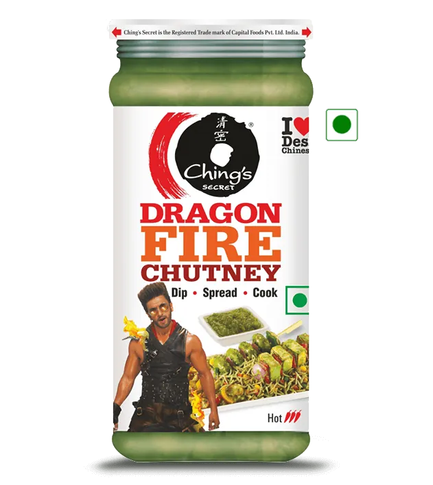 Chings Dragonfire Chutney 250Gm