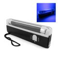 2-in-1 Portable Mini Money Detector Cash Bill Checker Tester with UV Light Flashlight  , Note checker. 