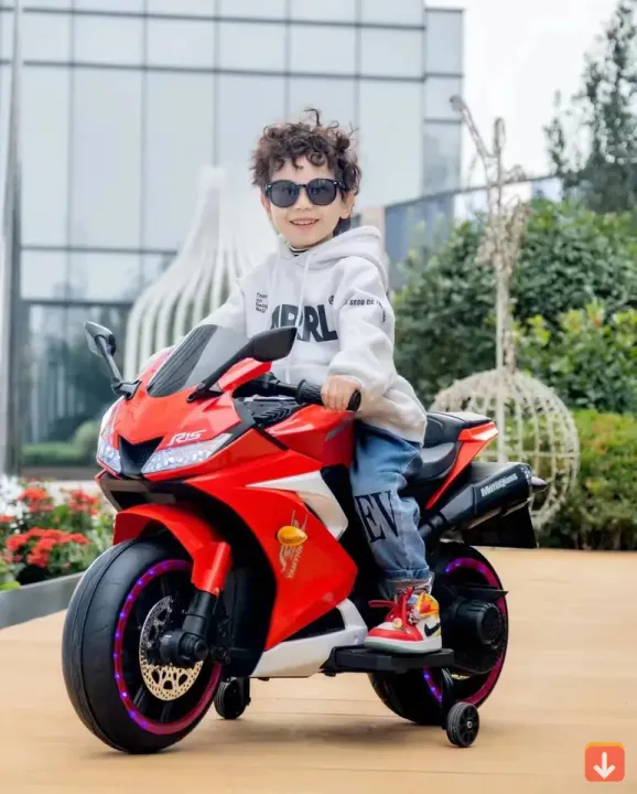 R15 Bike for Small Children Kids Ride on Rechargeable Bike Battery ...