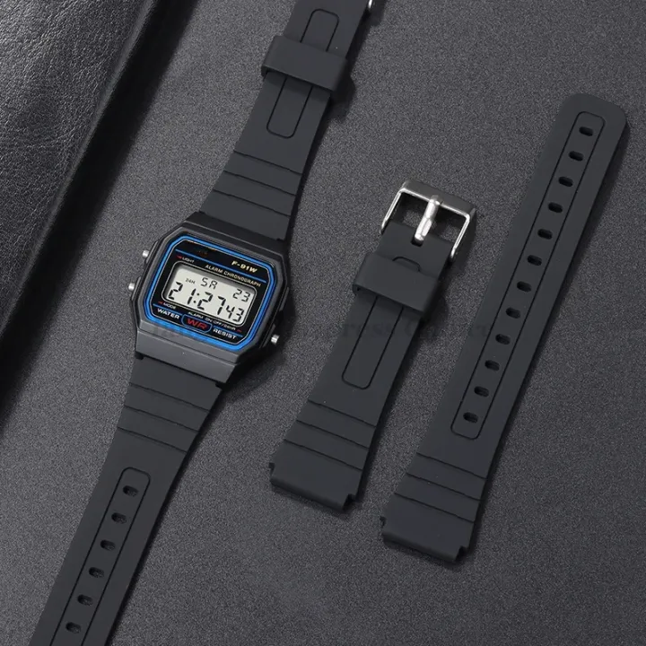 Bracelet%20For%20%20Silicone%20Watch%20Strap%2012/14/16/18/20/22mm%20for%20W800H%20SGW400%20F91W%20F84%20F105/108%20A158/168%20AE1200/1300%20Resin%20Belts%20-%20Image%205