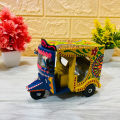 Truck Art Miniature Rickshaw Model | Handcrafted Souvenir. 