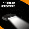 Super Bright LED Headlamp Clip On Cap Hat  Portable Hat Flashlight Use 3 X AAA Battery for Outdoor Fishing Camping Hunting. 
