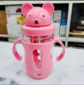 Baby Water Bottle - Food Grade Plastic, Mum Pot, Kids Water Bottle Double Handle. 
