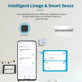 Tuya New WiFi Temperature Humidity Sensor Smart Life Backlight Hygrometer Thermometer Sensor Support Alexa  Home Assistant. 