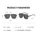 Sun Glass For Men High Quality & Full Black Sunglass Stylish & Fashionable Mate Black Frame Plastic Body. 