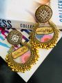 Resin poetry jhumka / shayari  jhumkas /  jhumka baali. 
