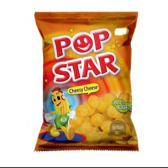 Original Pop Star Cheese Pops Paper ( Pack Of 12 Pieces) Yummy Delicious Crispy