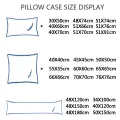 Smooth Pillow Protector 1PC 50x70cm Pillow Cover [Bed Bug Lock]. 