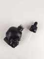 30ml Black Skull Glass Dropper Bottle Cute Essential Oil Bottles With Eye Dropper For Perfume.
