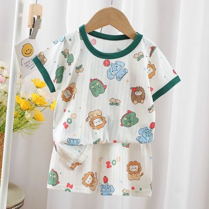Short%20sleeve%20sets%20and%20bamboo%20fiber%20shorts%20for%20boys%20and%20girls%20-%20Image%203