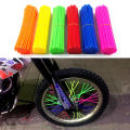 36PCS Red Wheel Rim Spoke Guards Cover WRAPS Front Rear MOTOCROSS Protector Pit Dirt Universal Wheel RIM SPOKE SKINS COVERS. 