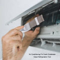 Plastic Air Conditioner Fin Cleaning Tool Portable Universal Condenser Radiator Fin Comb for Auto Cooling System CleanRepair Kit. 
