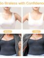 100pcs Invisible Strapless Self-Adhesive Nipple Patches - Disposable Invisible Nipple Patches, Summer Underwear Accessories Skin.