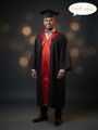 University Graduation Gown | Convocation Gown | PhD Academic Robe Apron - Unisex Premium Quality.