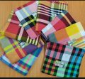 Cotton Panel Check Bedsheet Multicolor Only Bedsheet. (No Pillow Cover ) - Bed Sheet.