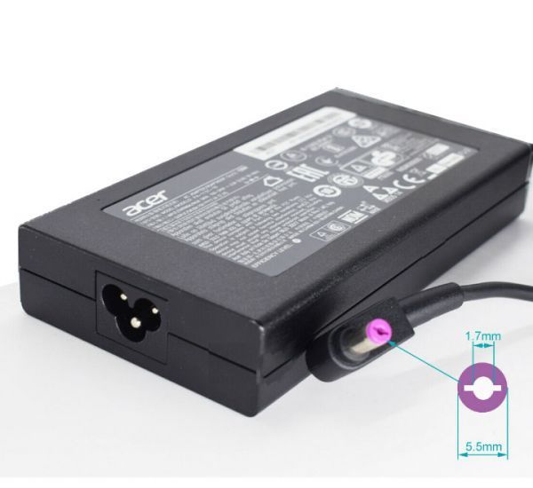 Original Acer Aspire 7 A715-71G Nitro 5 AN515-51 135W 19V 7.1A 5.5mm X 1.7mm Original Laptop AC Adapter Charger