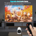 DITONG HY300 Plus Projector 4K HD Android LED Video Home Theater Cinema Phone Mini Proyectores for movies Upgraded version. 