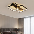 Nordic Remote control led Ceiling Lights Modern Bedroom Ceiling Light 220v Living Room Black dimmable led Ceiling Lamps Lighting. 