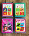 Kids Hard Cover Foam Edged Books(4 pcs). 